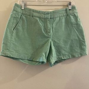 light green shorts